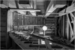 Bodie ghost town, stamp mill detail.