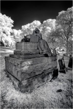 Green-Wood Cemetery, Infrared