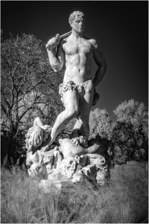 "Civic Virtue" sculpture at Green-wood Cemetery, Brooklyn, NY