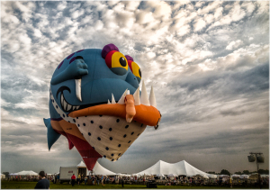 Hot air balloons