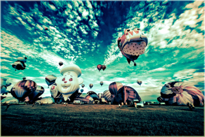 infrare hot air balloons