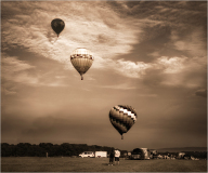 Three balloons off to Oz