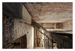Old stairwell looking up
