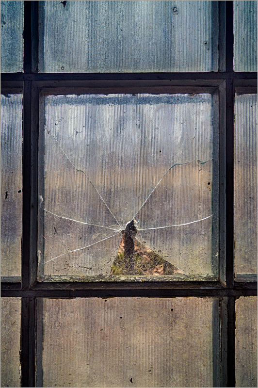 Broken window