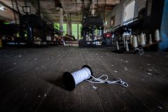 spool on the floor