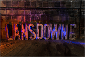 Lansdowne sign