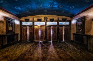 Theater lobby