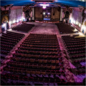 Lansdowne grand hall from above