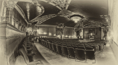 Landsdowne grand hall Antique Sepia look