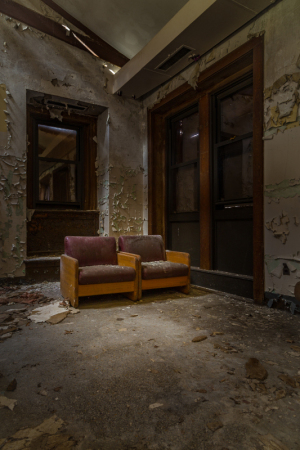 Inside abandoned Letchworh Village