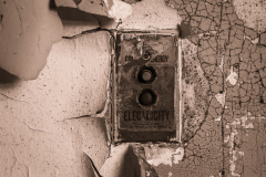 Old electrical switch