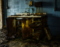 Decaying sink in Letchworth