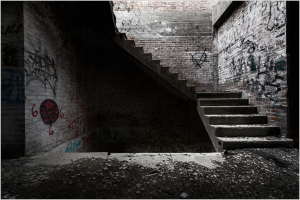 Stairway ruins