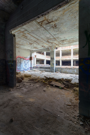 Abandoned structure