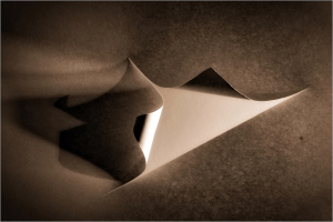 Abstract geometric forms with dynamic light interplay.