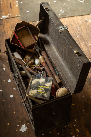 Toolbox left abandoned and forgotten