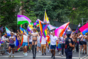 The gays will not be outdone! Rainbows for everyone!