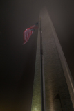 Fog at the Washington Monument