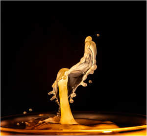 Water drop splash