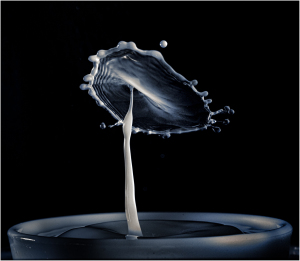 water drop splash