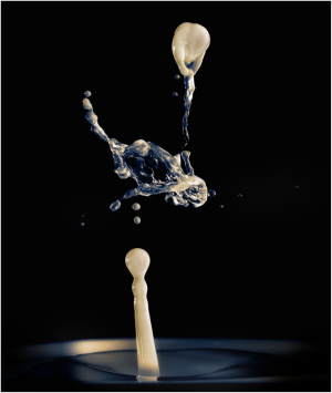 water drop splash