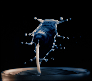 water drop splash