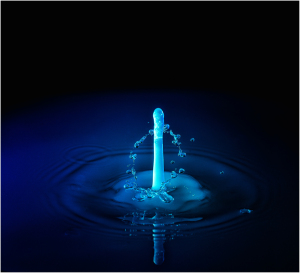 water drop splash