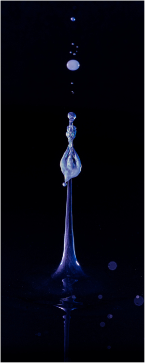 water drop splash