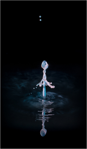 water drop splash