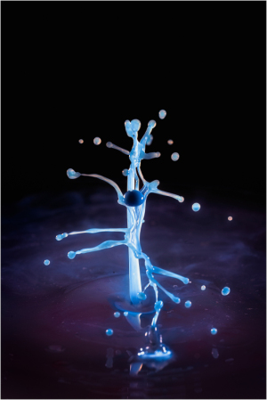 water drop splash