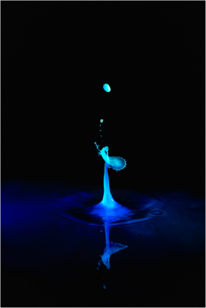 water drop splash