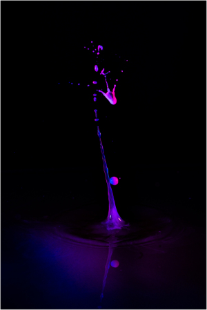 water drop splash