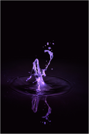 water drop splash