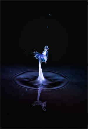 water drop splash