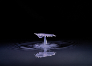 water drop splash