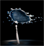 water drop splash