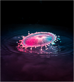 water drop splash
