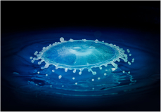 water drop splash